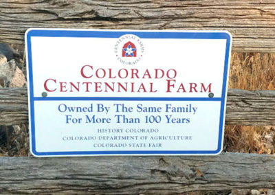 Colorado Centennial Farm, grassfed beef, Princess Beef, Colorado